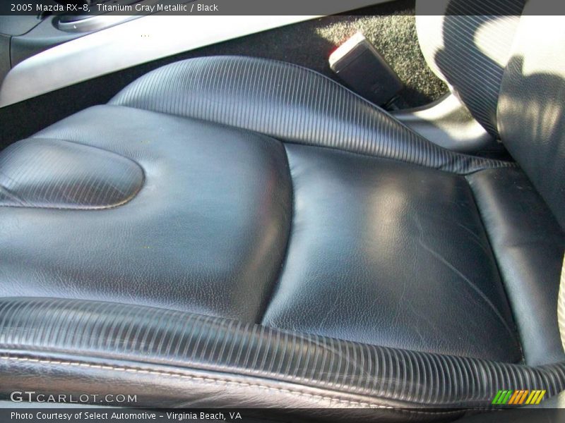 Titanium Gray Metallic / Black 2005 Mazda RX-8