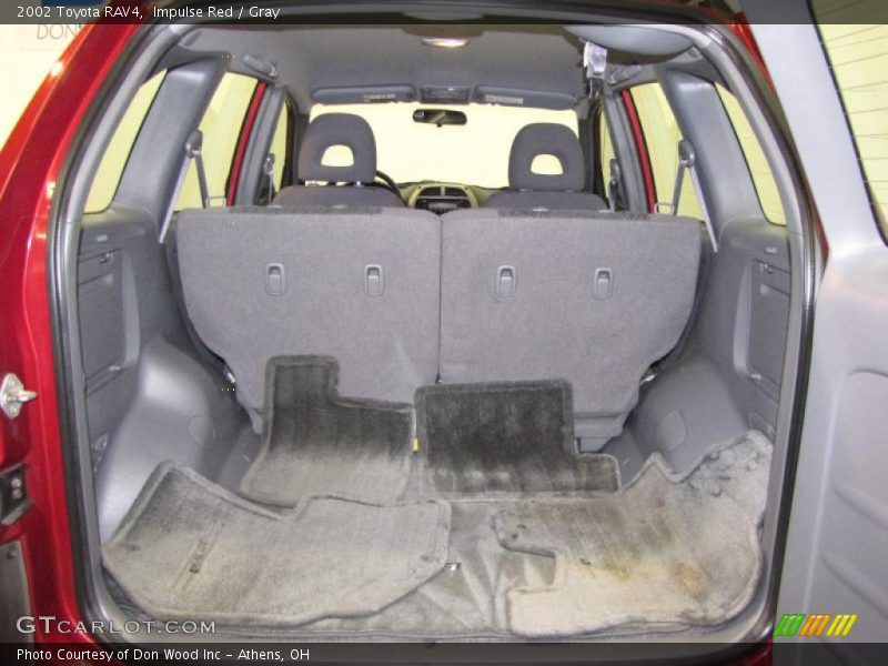 Impulse Red / Gray 2002 Toyota RAV4