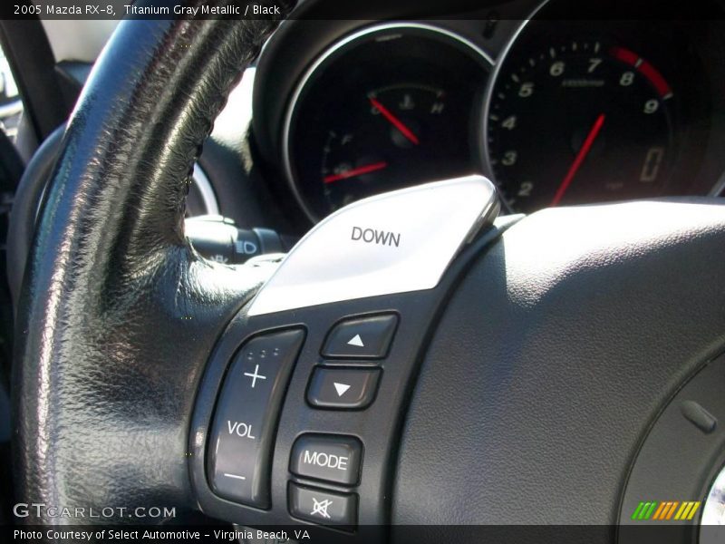 Titanium Gray Metallic / Black 2005 Mazda RX-8