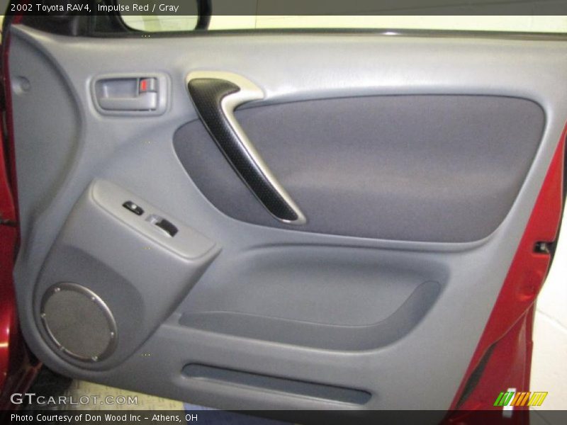 Impulse Red / Gray 2002 Toyota RAV4