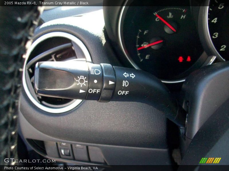 Titanium Gray Metallic / Black 2005 Mazda RX-8
