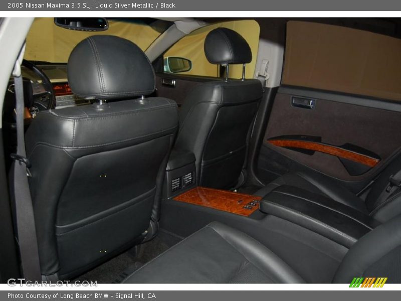 Liquid Silver Metallic / Black 2005 Nissan Maxima 3.5 SL