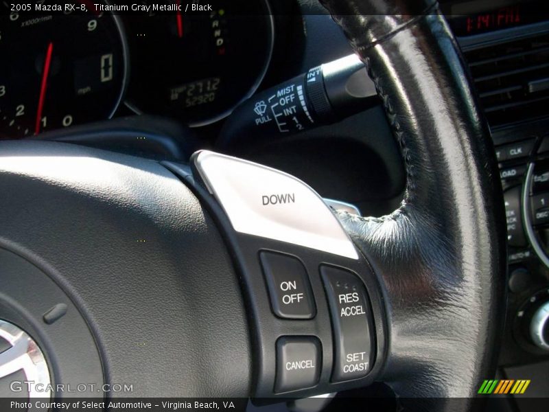 Titanium Gray Metallic / Black 2005 Mazda RX-8