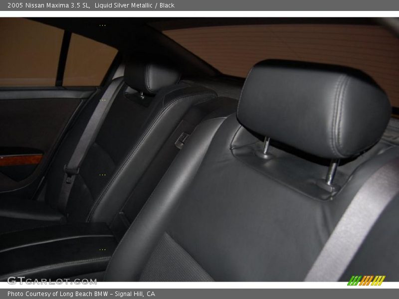 Liquid Silver Metallic / Black 2005 Nissan Maxima 3.5 SL