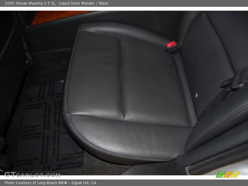 Liquid Silver Metallic / Black 2005 Nissan Maxima 3.5 SL