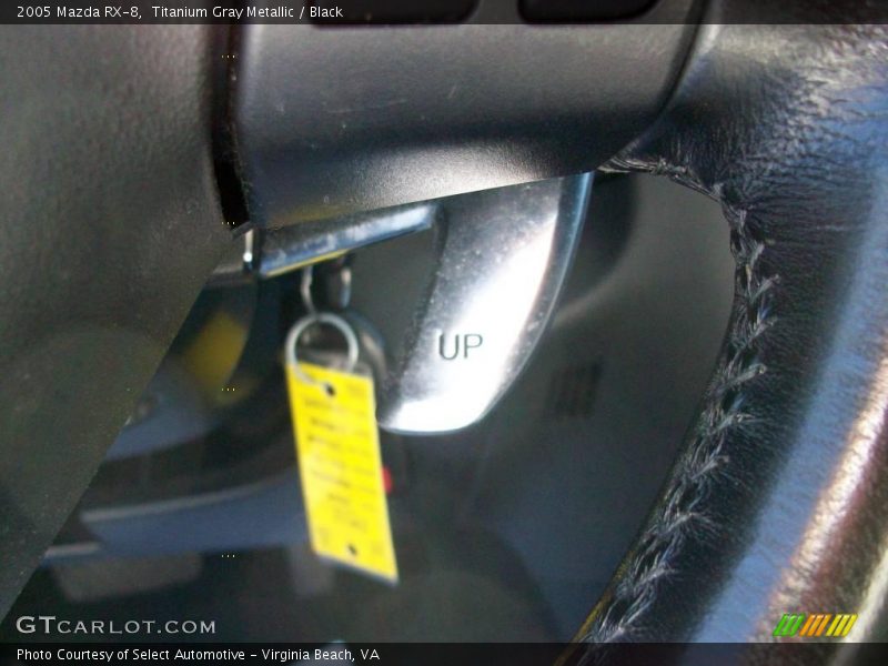 Titanium Gray Metallic / Black 2005 Mazda RX-8