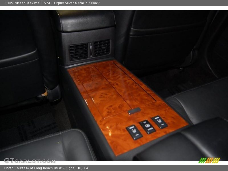 Liquid Silver Metallic / Black 2005 Nissan Maxima 3.5 SL