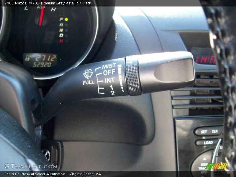 Titanium Gray Metallic / Black 2005 Mazda RX-8