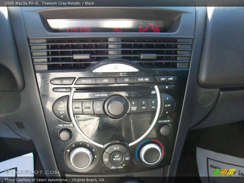 Titanium Gray Metallic / Black 2005 Mazda RX-8