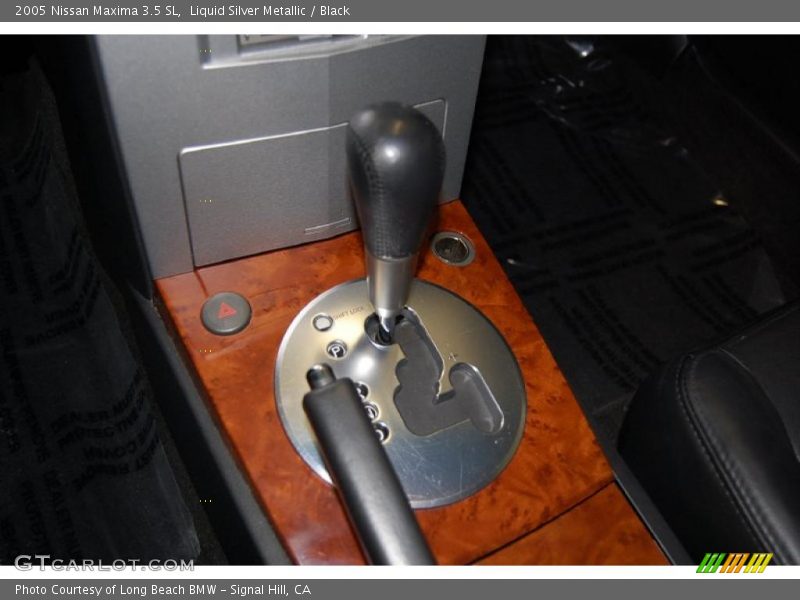 Liquid Silver Metallic / Black 2005 Nissan Maxima 3.5 SL
