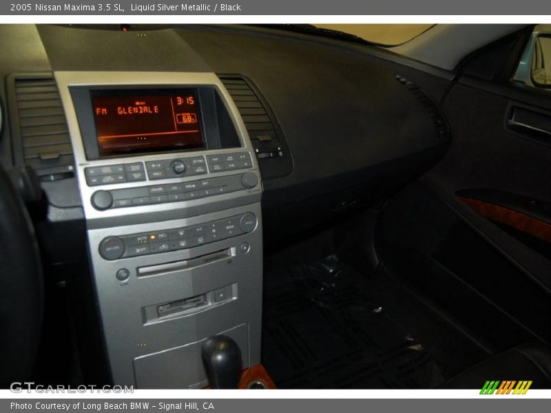 Liquid Silver Metallic / Black 2005 Nissan Maxima 3.5 SL