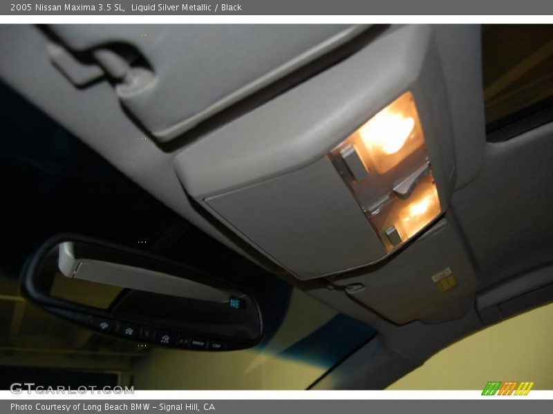 Liquid Silver Metallic / Black 2005 Nissan Maxima 3.5 SL