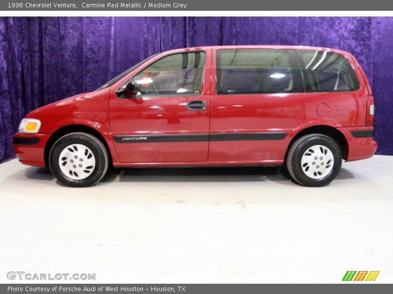 Carmine Red Metallic / Medium Grey 1998 Chevrolet Venture
