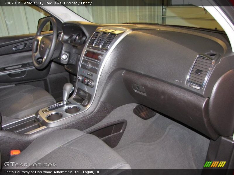 Red Jewel Tintcoat / Ebony 2007 GMC Acadia SLE