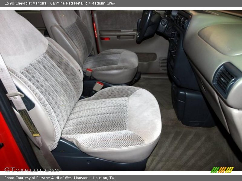 Carmine Red Metallic / Medium Grey 1998 Chevrolet Venture