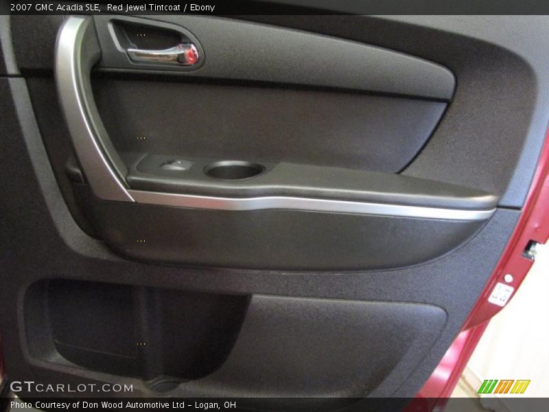 Red Jewel Tintcoat / Ebony 2007 GMC Acadia SLE