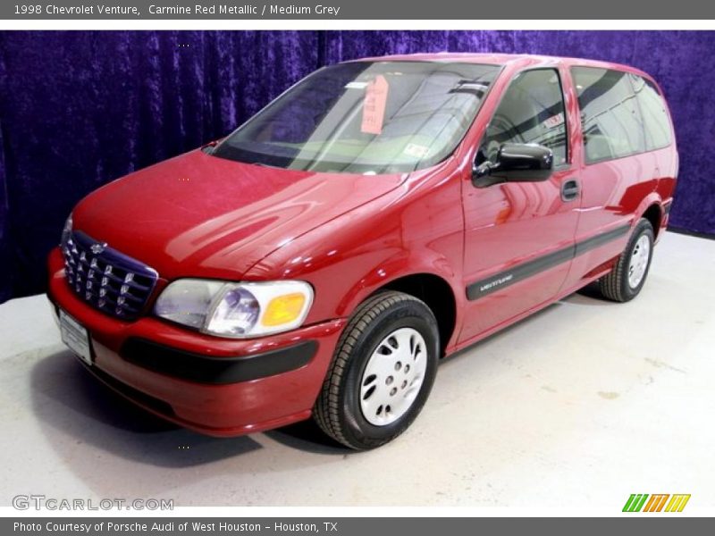 Carmine Red Metallic / Medium Grey 1998 Chevrolet Venture