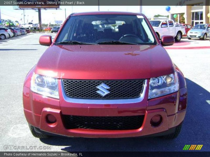 Shining Red Pearl / Black 2007 Suzuki Grand Vitara