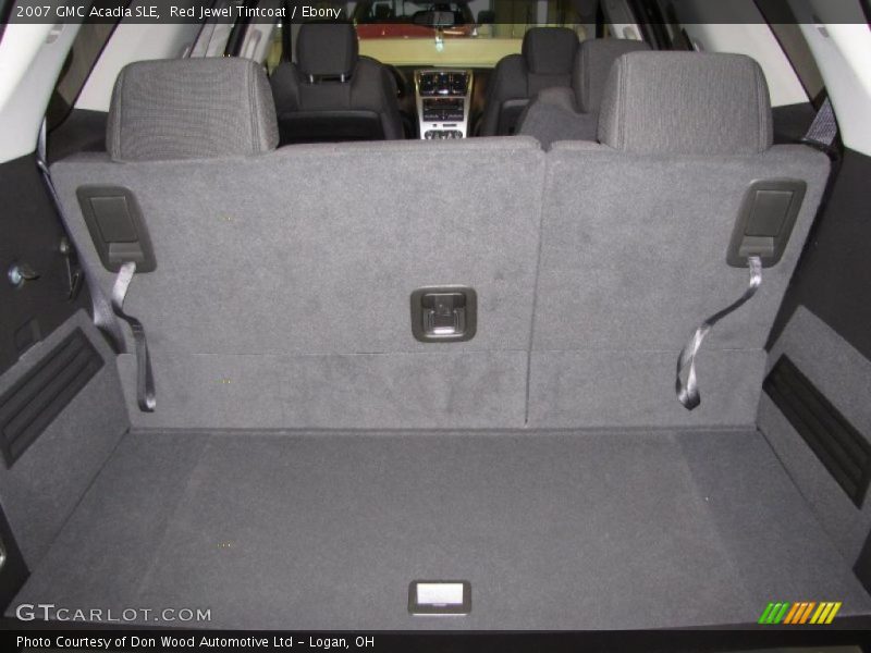 Red Jewel Tintcoat / Ebony 2007 GMC Acadia SLE