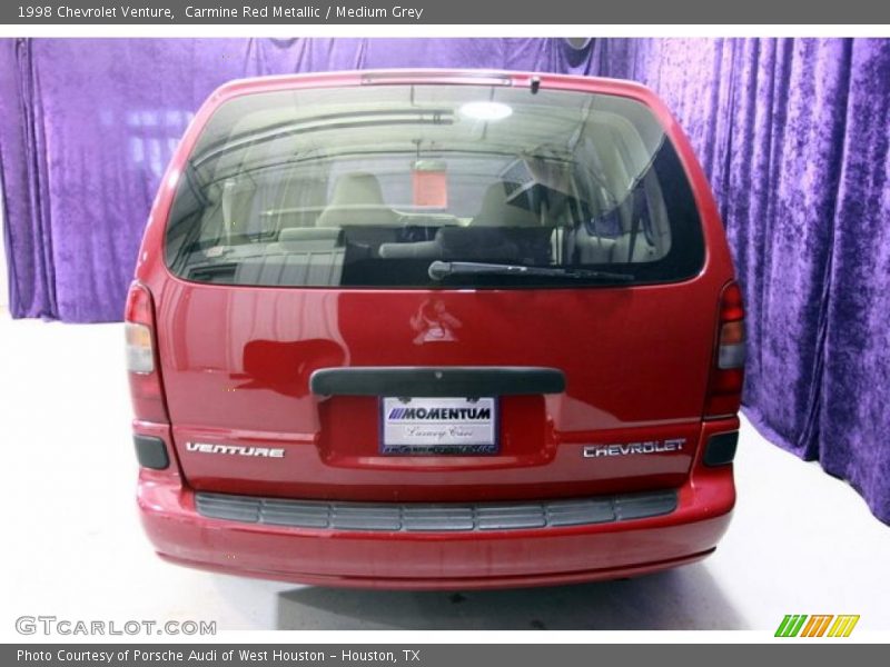 Carmine Red Metallic / Medium Grey 1998 Chevrolet Venture