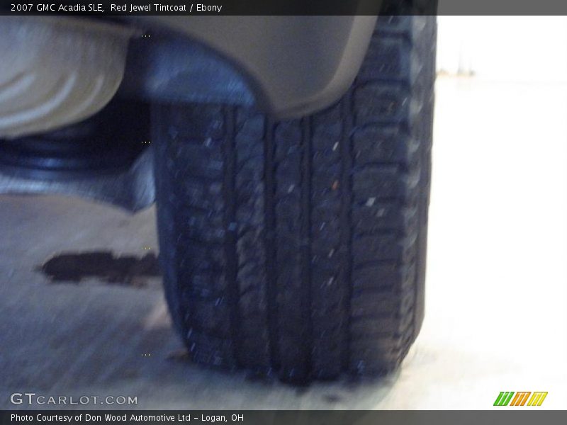 Red Jewel Tintcoat / Ebony 2007 GMC Acadia SLE