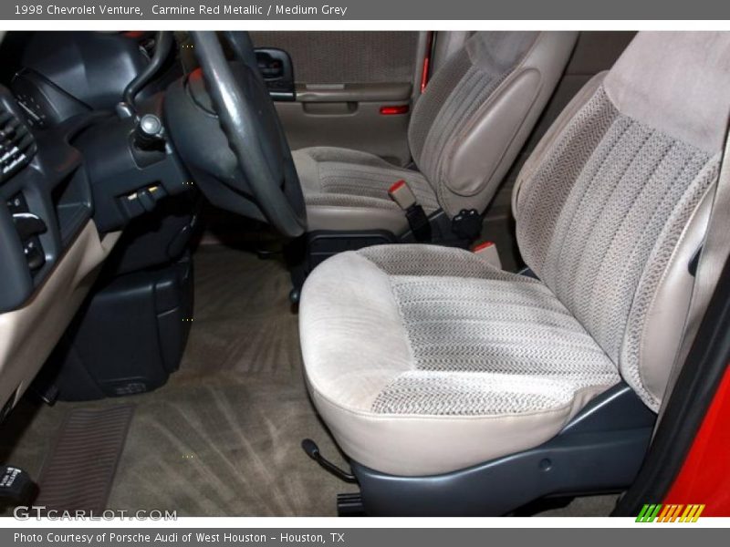 Carmine Red Metallic / Medium Grey 1998 Chevrolet Venture