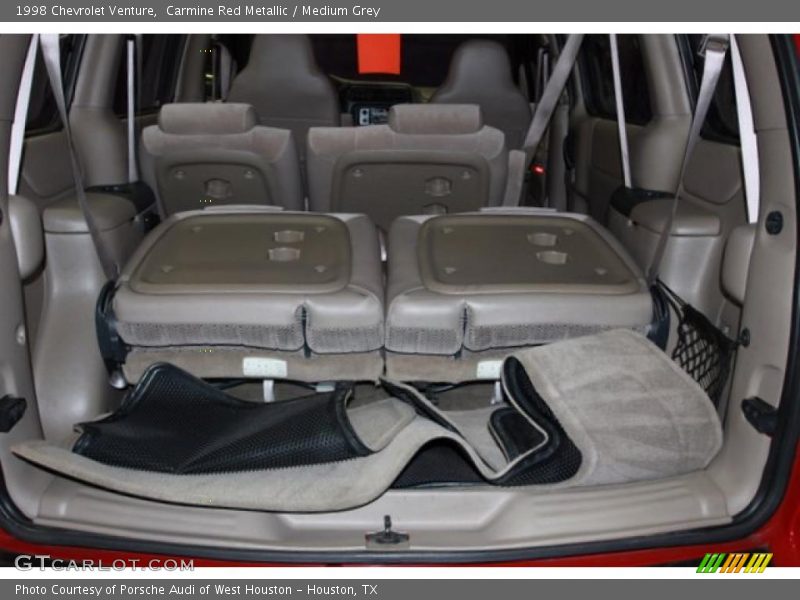 Carmine Red Metallic / Medium Grey 1998 Chevrolet Venture