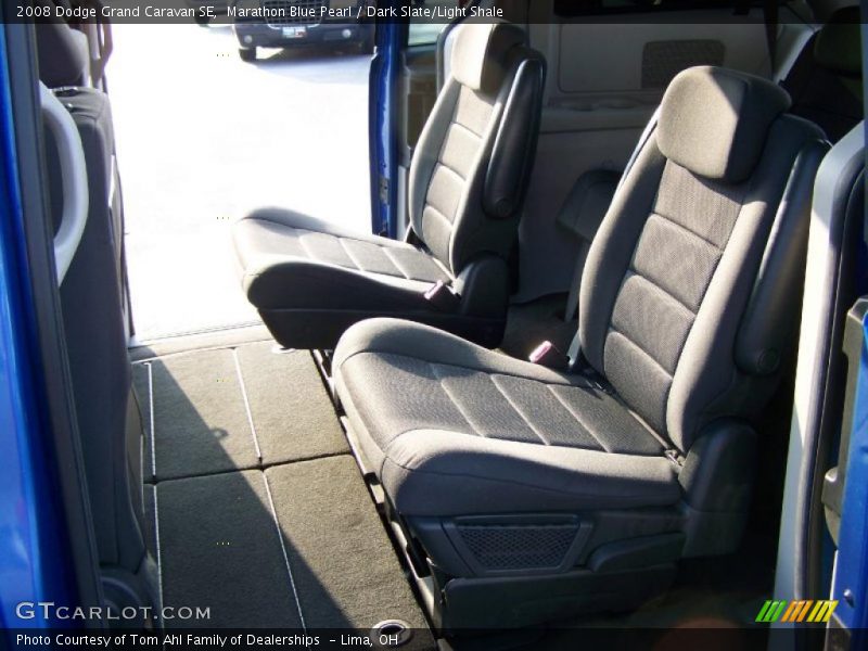 Marathon Blue Pearl / Dark Slate/Light Shale 2008 Dodge Grand Caravan SE