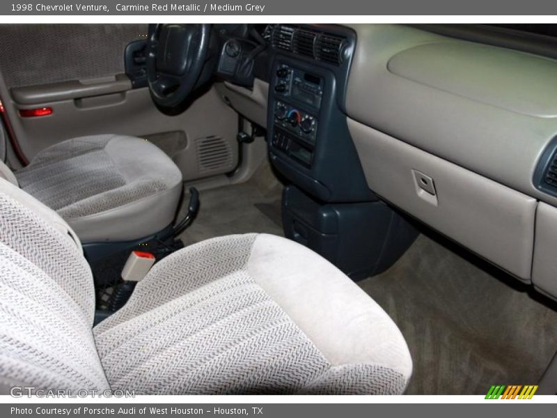 Carmine Red Metallic / Medium Grey 1998 Chevrolet Venture