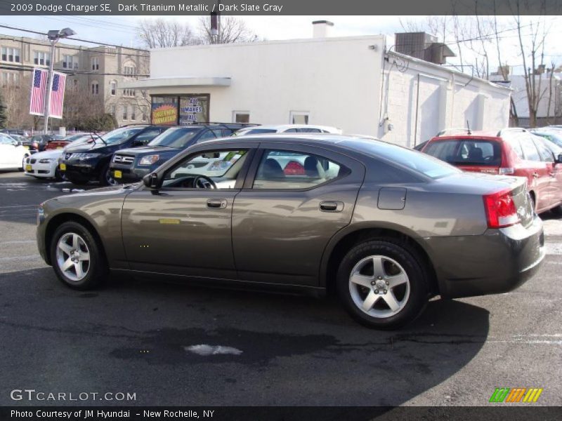 Dark Titanium Metallic / Dark Slate Gray 2009 Dodge Charger SE