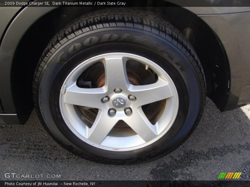 Dark Titanium Metallic / Dark Slate Gray 2009 Dodge Charger SE