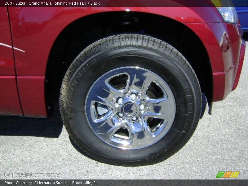 Shining Red Pearl / Black 2007 Suzuki Grand Vitara