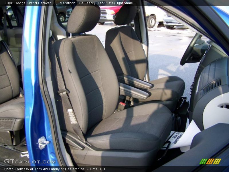 Marathon Blue Pearl / Dark Slate/Light Shale 2008 Dodge Grand Caravan SE