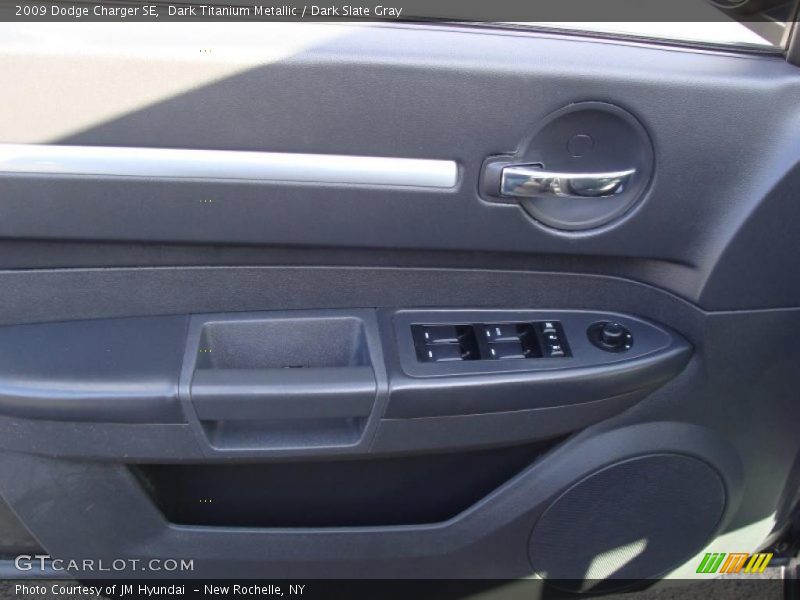 Dark Titanium Metallic / Dark Slate Gray 2009 Dodge Charger SE