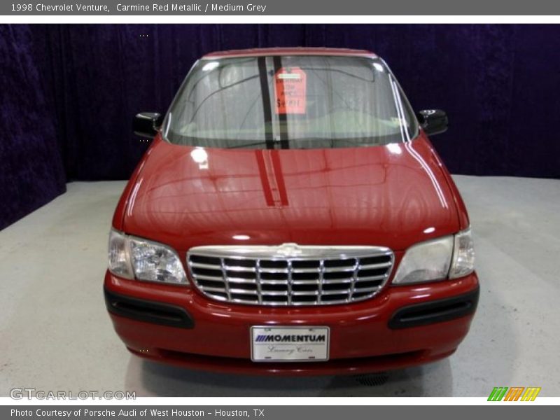 Carmine Red Metallic / Medium Grey 1998 Chevrolet Venture
