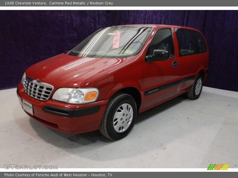 Carmine Red Metallic / Medium Grey 1998 Chevrolet Venture