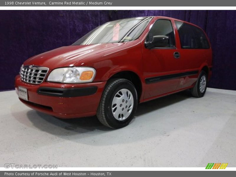 Carmine Red Metallic / Medium Grey 1998 Chevrolet Venture