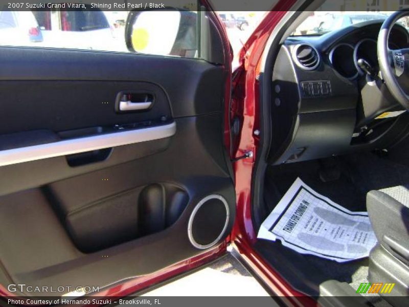 Shining Red Pearl / Black 2007 Suzuki Grand Vitara