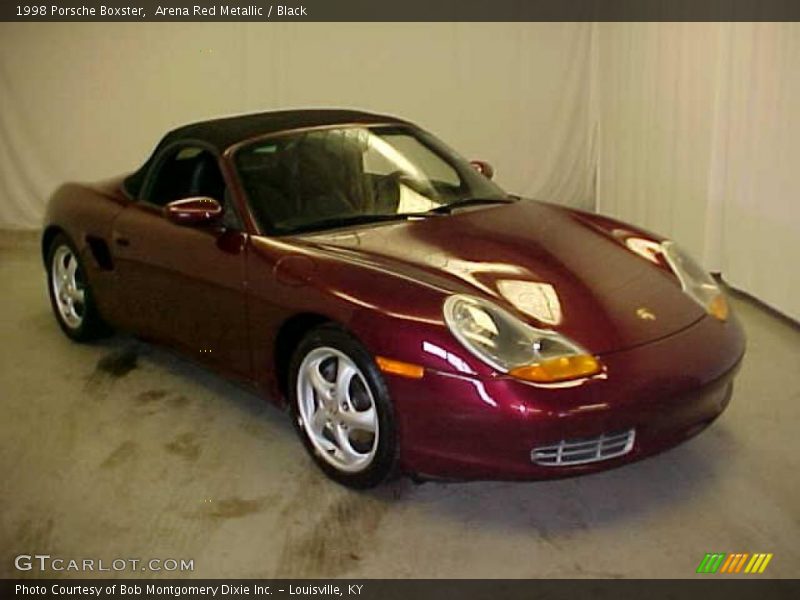 Arena Red Metallic / Black 1998 Porsche Boxster