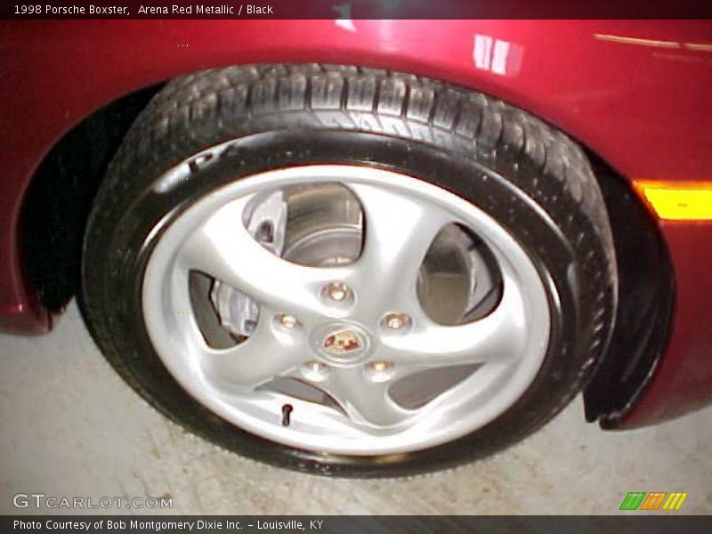 Arena Red Metallic / Black 1998 Porsche Boxster