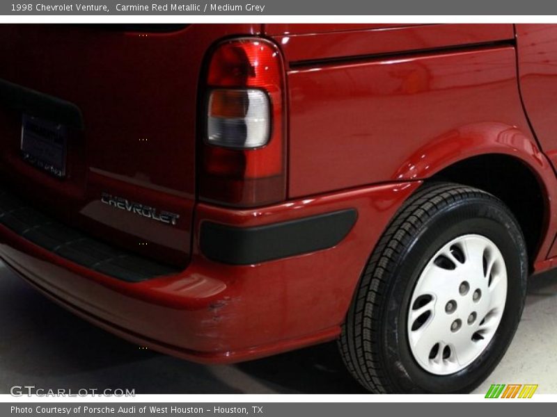 Carmine Red Metallic / Medium Grey 1998 Chevrolet Venture