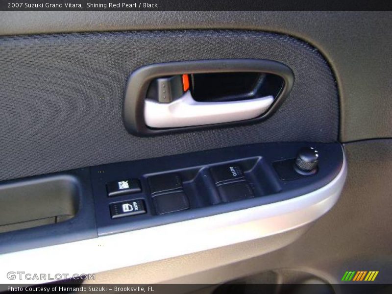 Shining Red Pearl / Black 2007 Suzuki Grand Vitara
