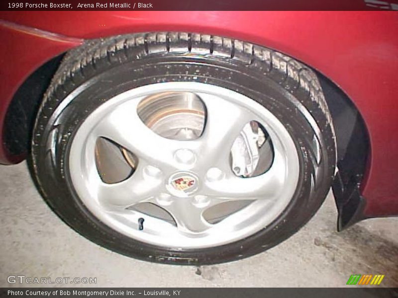Arena Red Metallic / Black 1998 Porsche Boxster