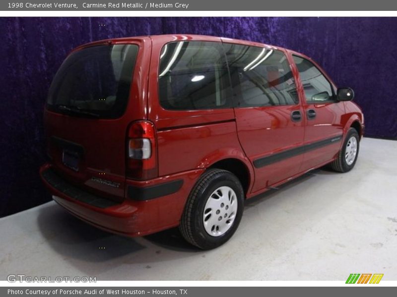 Carmine Red Metallic / Medium Grey 1998 Chevrolet Venture