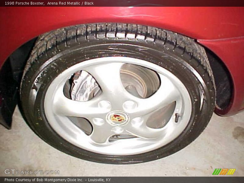 Arena Red Metallic / Black 1998 Porsche Boxster