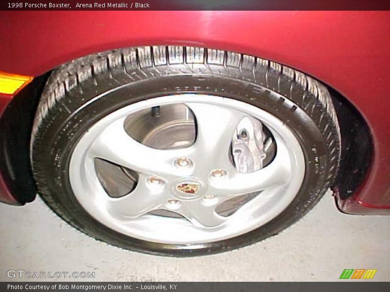 Arena Red Metallic / Black 1998 Porsche Boxster