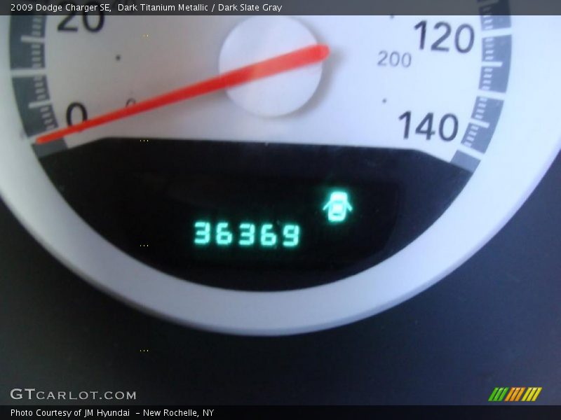 Dark Titanium Metallic / Dark Slate Gray 2009 Dodge Charger SE
