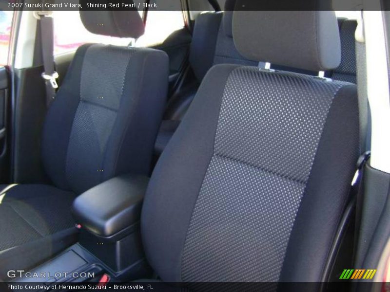 Shining Red Pearl / Black 2007 Suzuki Grand Vitara