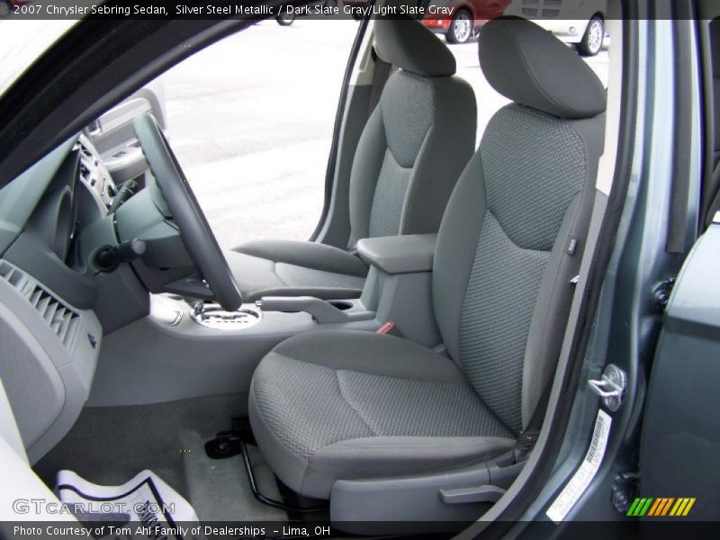 Silver Steel Metallic / Dark Slate Gray/Light Slate Gray 2007 Chrysler Sebring Sedan