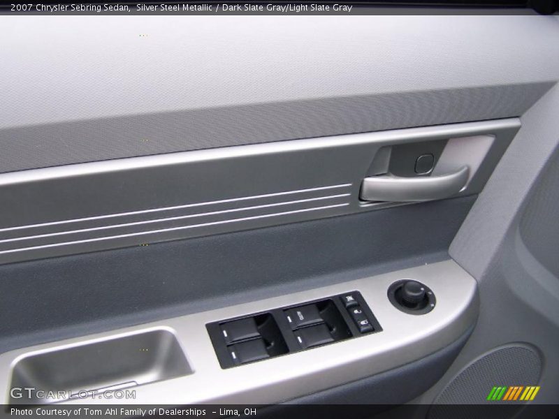 Silver Steel Metallic / Dark Slate Gray/Light Slate Gray 2007 Chrysler Sebring Sedan